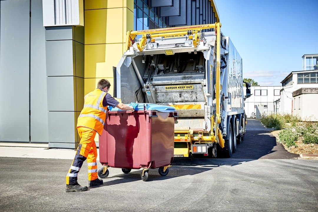 Businesses waste collection context